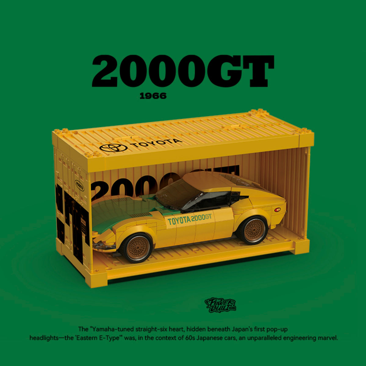 PB8879 - The Toyota 2000GT - View 5 | Power Blockz