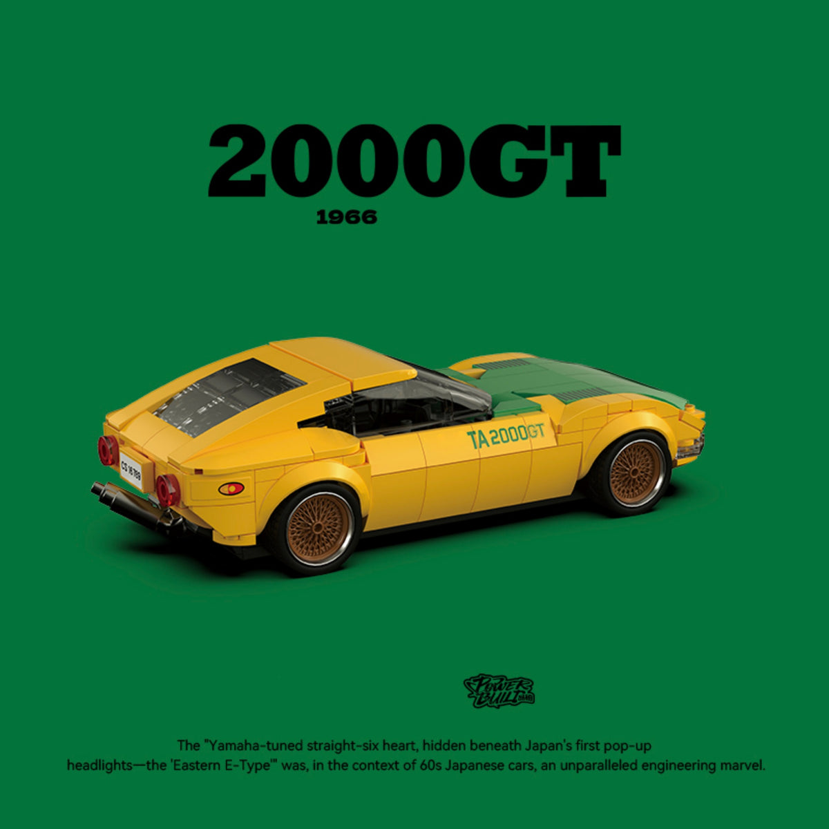PB8879 - The Toyota 2000GT - View 4 | Power Blockz