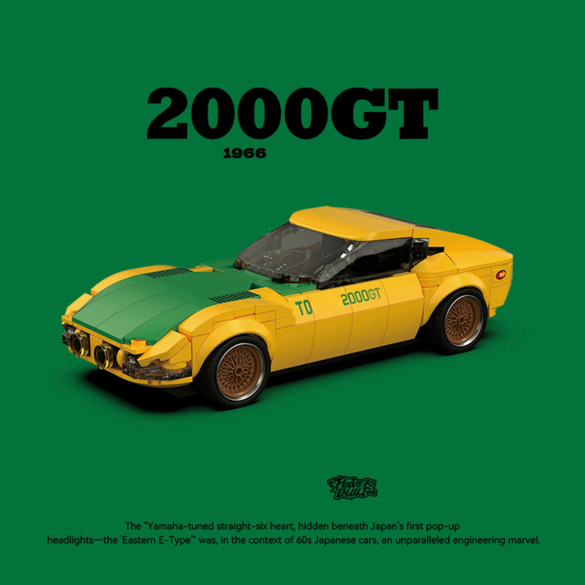 PB8879 - The Toyota 2000GT - View 2 | Power Blockz
