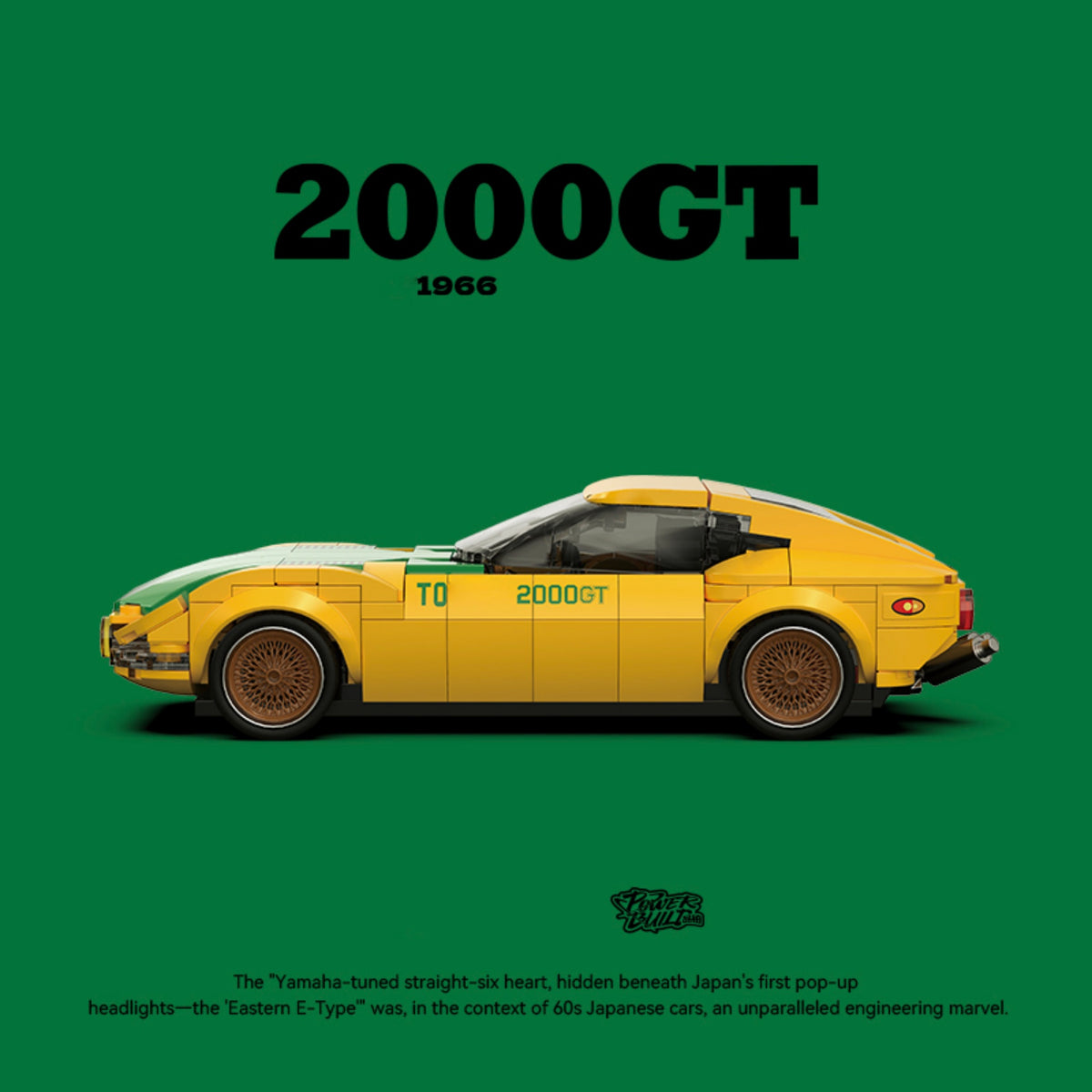 PB8879 - The Toyota 2000GT - View 3 | Power Blockz