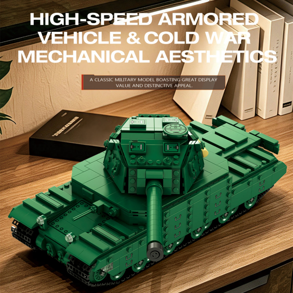 77043 - The Type5 Heavy 2605 Tank - View 7 | Power Blockz