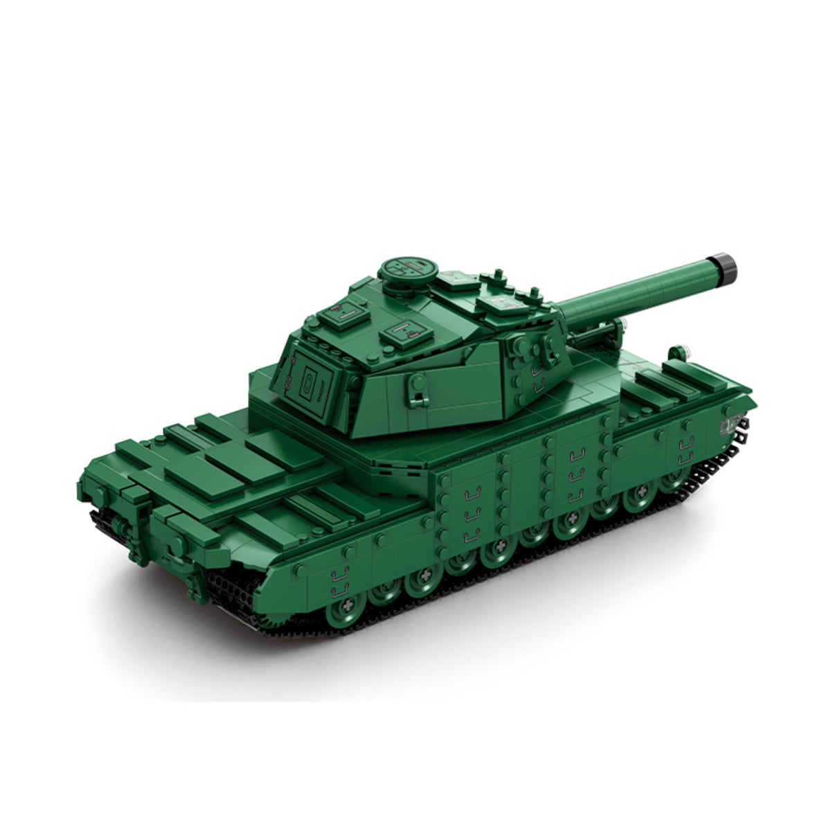 77043 - The Type5 Heavy 2605 Tank - View 3 | Power Blockz