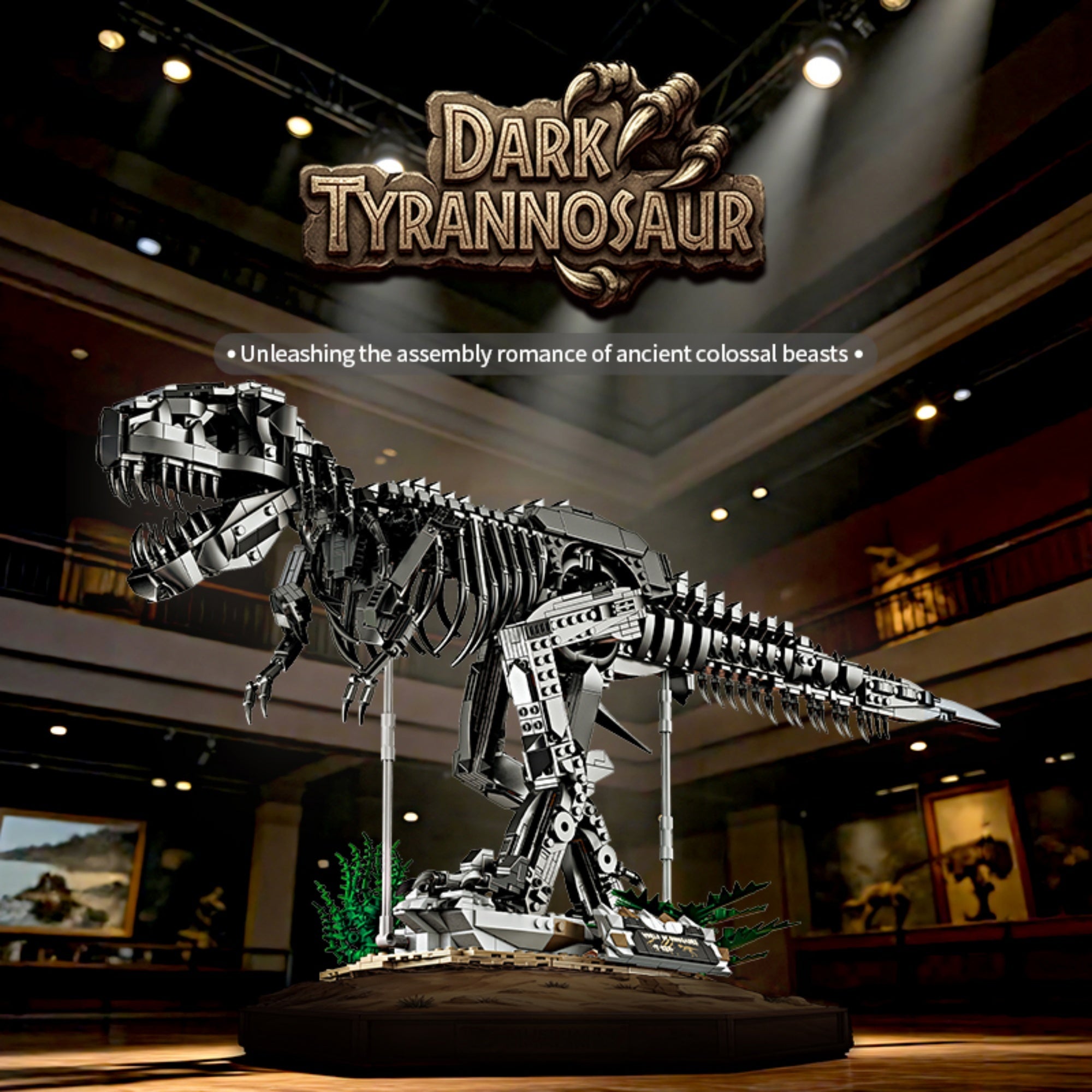 KQ104 - The Tyrannosaurus Rex - View 4 | Power Blockz