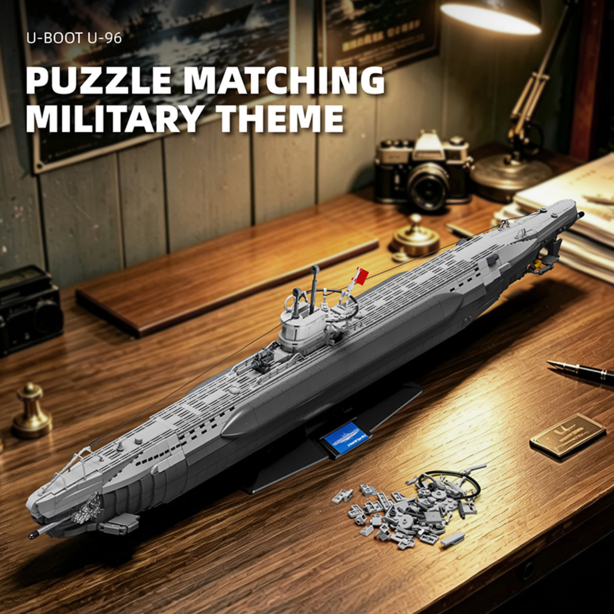 98015 - The World War II German U-boat U-96 - View 5 | Power Blockz
