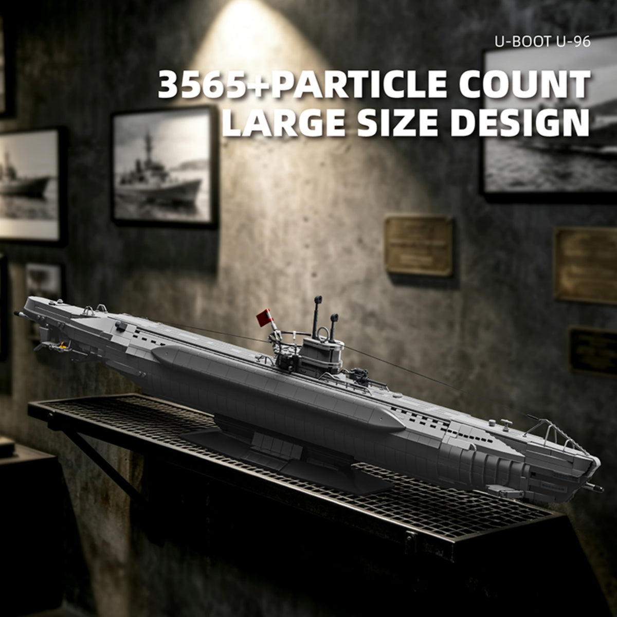 98015 - The World War II German U-boat U-96 - View 4 | Power Blockz