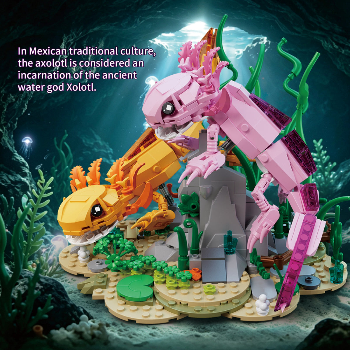 CR401 - The Axolotl - View 3 | Power Blockz