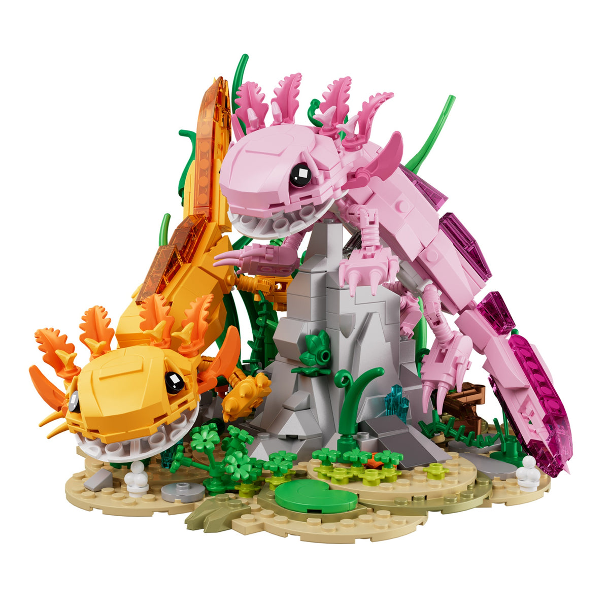 Axolotl building blocks figure - Power Blockz