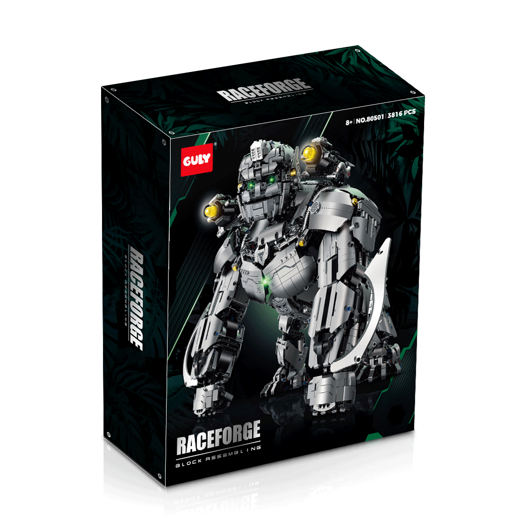 80501 - Ragnarok Prime Gorilla Battle Mecha - View 5 | Power Blockz