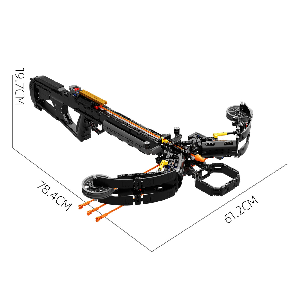 66187 - The Daryl’s Crossbow - View 7 | Power Blockz
