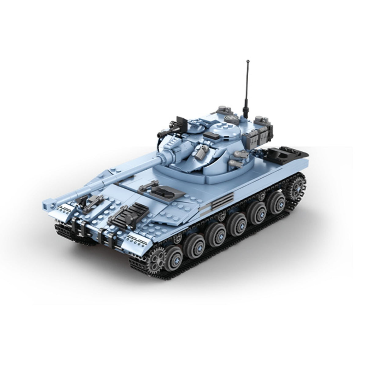 Bat Chatillon 25t French tank building blocks model - Power Blockz