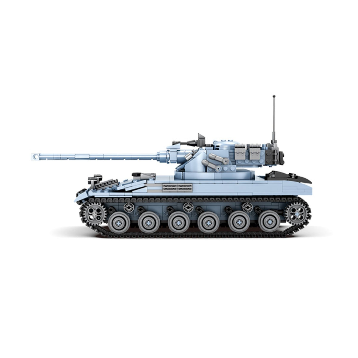 77042 - The F18 Bat Chatillon 25t Tank - View 3 | Power Blockz