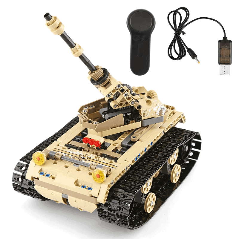 Mould King 13011 Electric Tank - 499pcs building blocks set - view 5 | Power Blockz