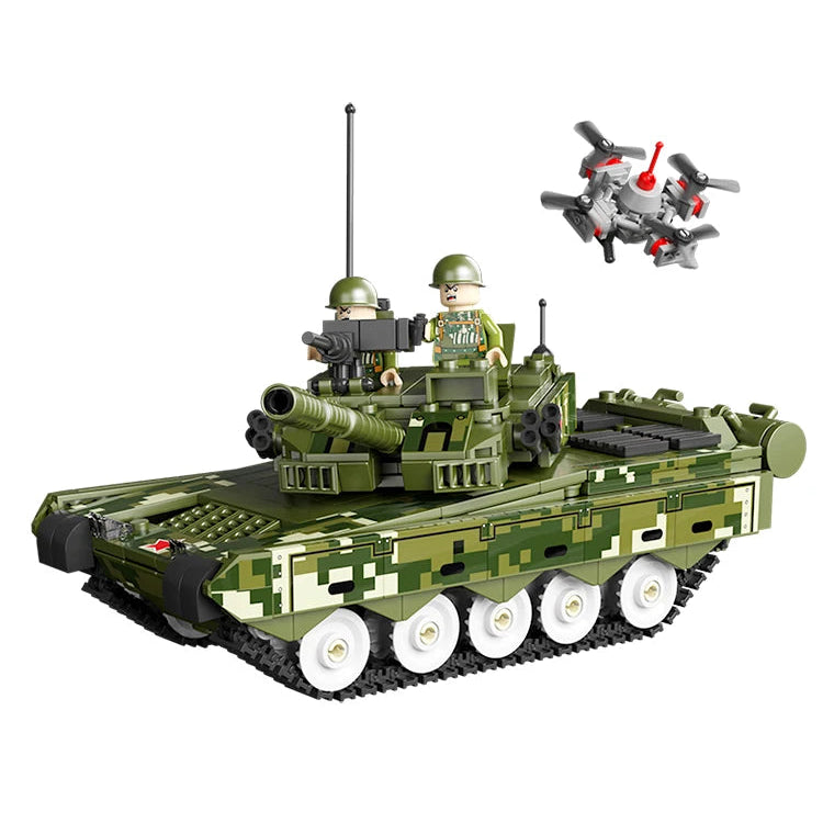 GaoMiSi T3011 99A Main Battle - 678pcs building blocks set - view 3 | Power Blockz