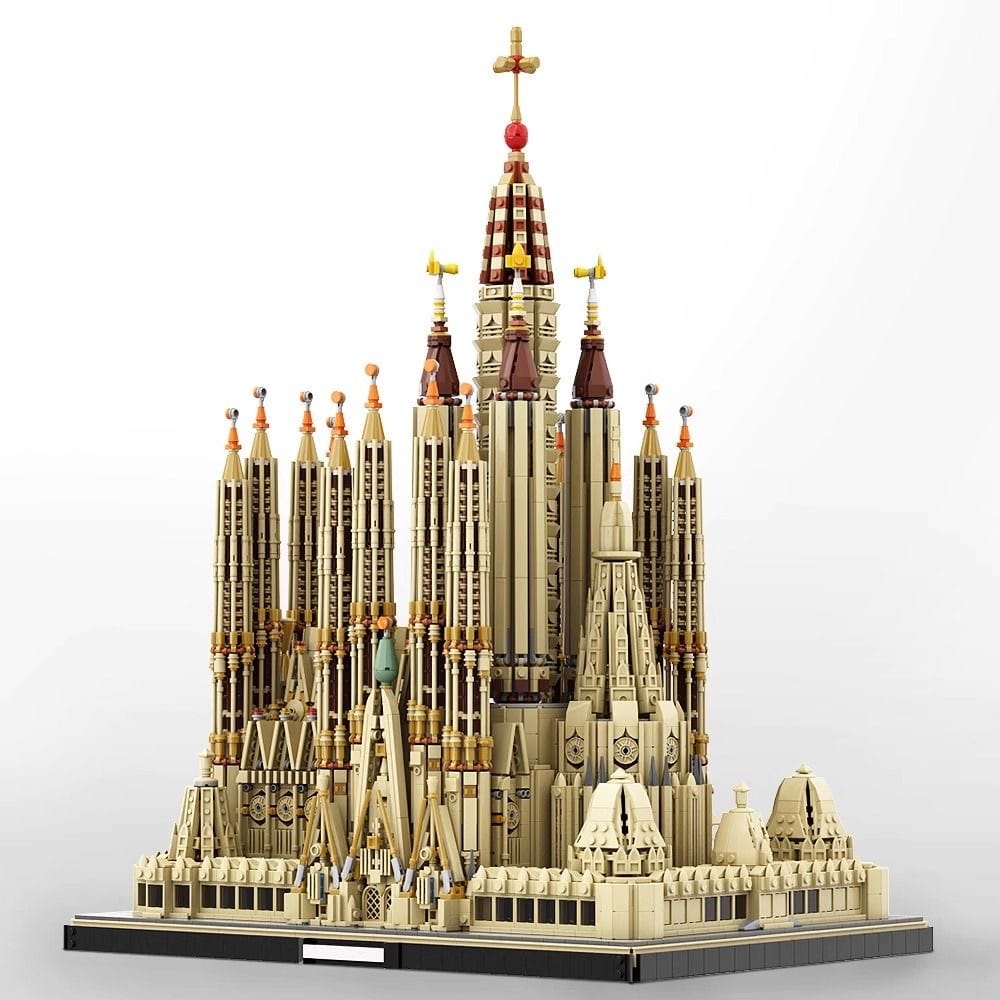 Gobricks MOC-65795 Barcelona Sagrada Familia - 10048pcs building blocks set - view 5 | Power Blockz