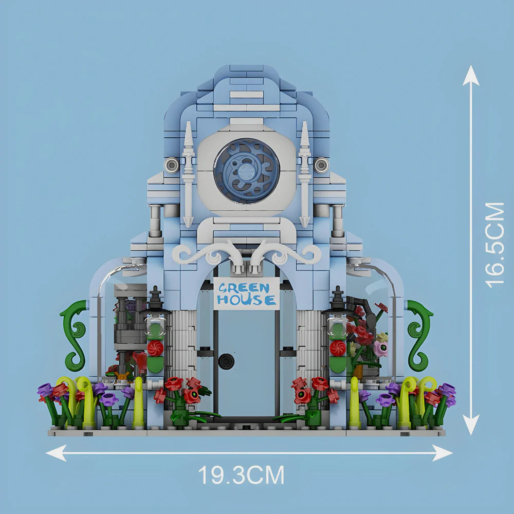 Mould King 16048 Botanical Garden House - 1290pcs building blocks set - view 6 | Power Blockz