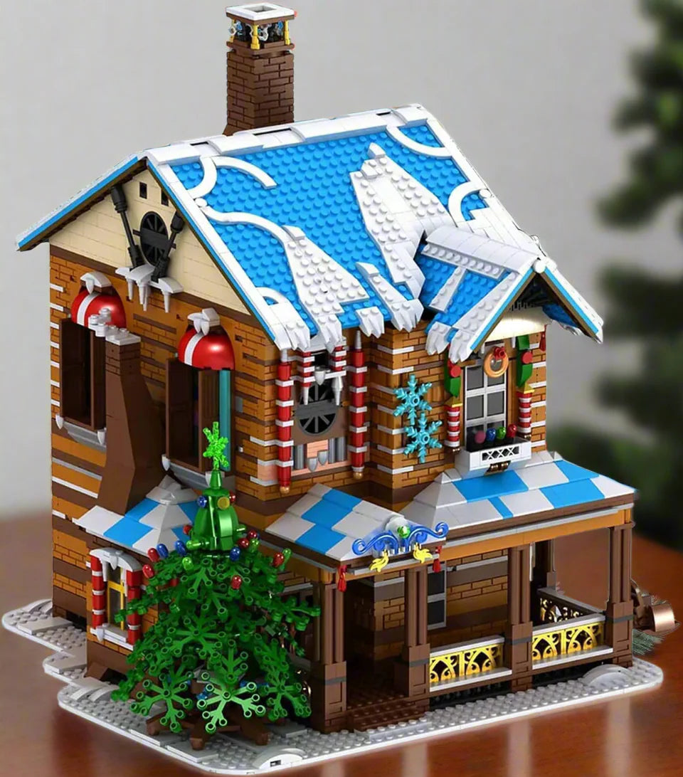 Mould King 16011 Christmas Cottage - 1318pcs building blocks set - view 5 | Power Blockz