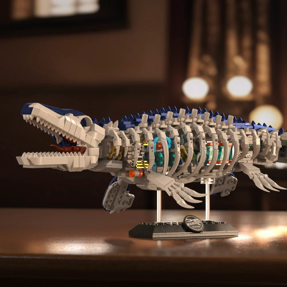 iambrick 30603 Cyber Mosasaurus - 1028pcs building blocks set - view 8 | Power Blockz