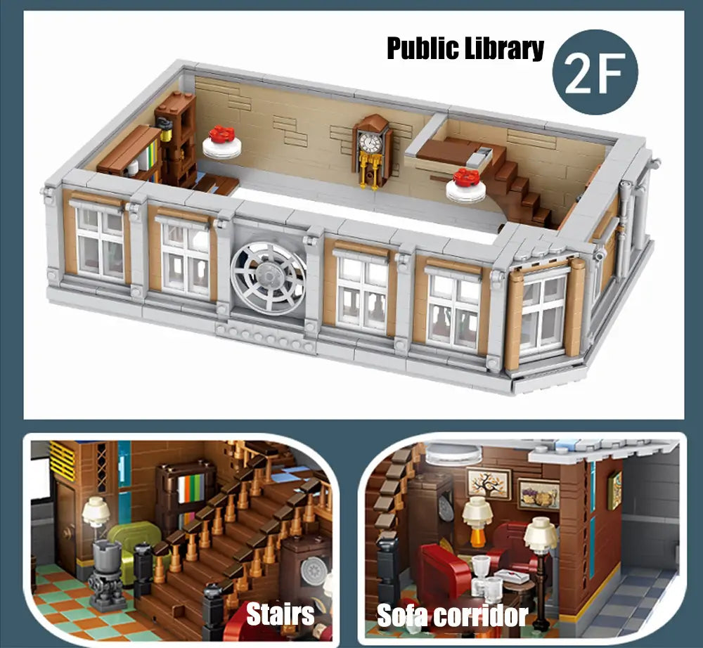 Panlos 613001 Doctors Sanctum Sanctuary - 6564pcs building blocks set - view 3 | Power Blockz