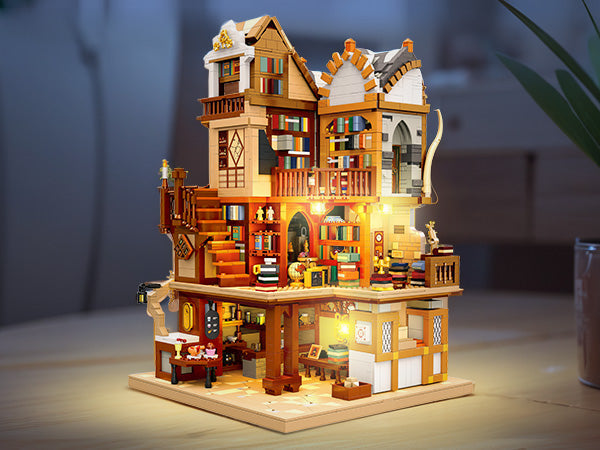 Jiestar 57016 European Library - 3294pcs building blocks set - view 7 | Power Blockz