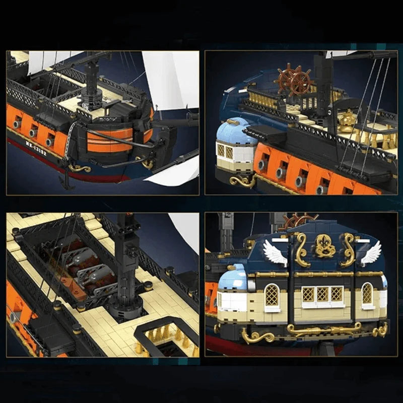 Mould King 13192 Galactic Destroyer Ship - 3580pcs building blocks set - view 5 | Power Blockz