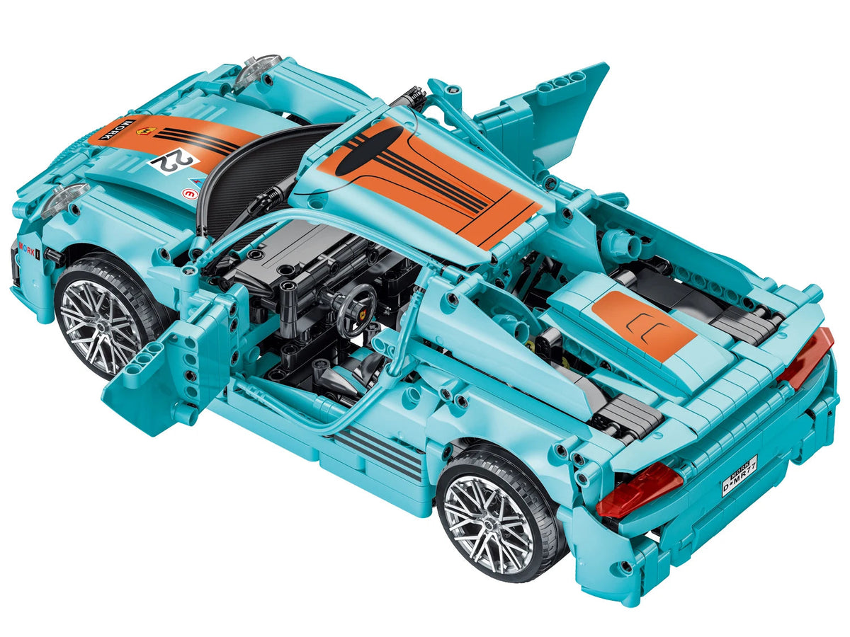 Mork 023017 German 918 Racing - 1502pcs building blocks set - view 2 | Power Blockz