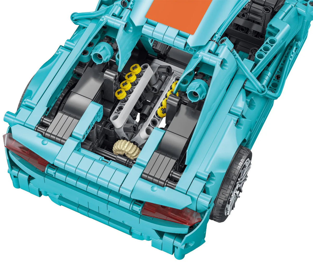Mork 023017 German 918 Racing - 1502pcs building blocks set - view 5 | Power Blockz