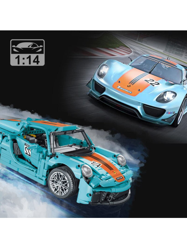 Mork 023017 German 918 Racing - 1502pcs building blocks set - view 7 | Power Blockz