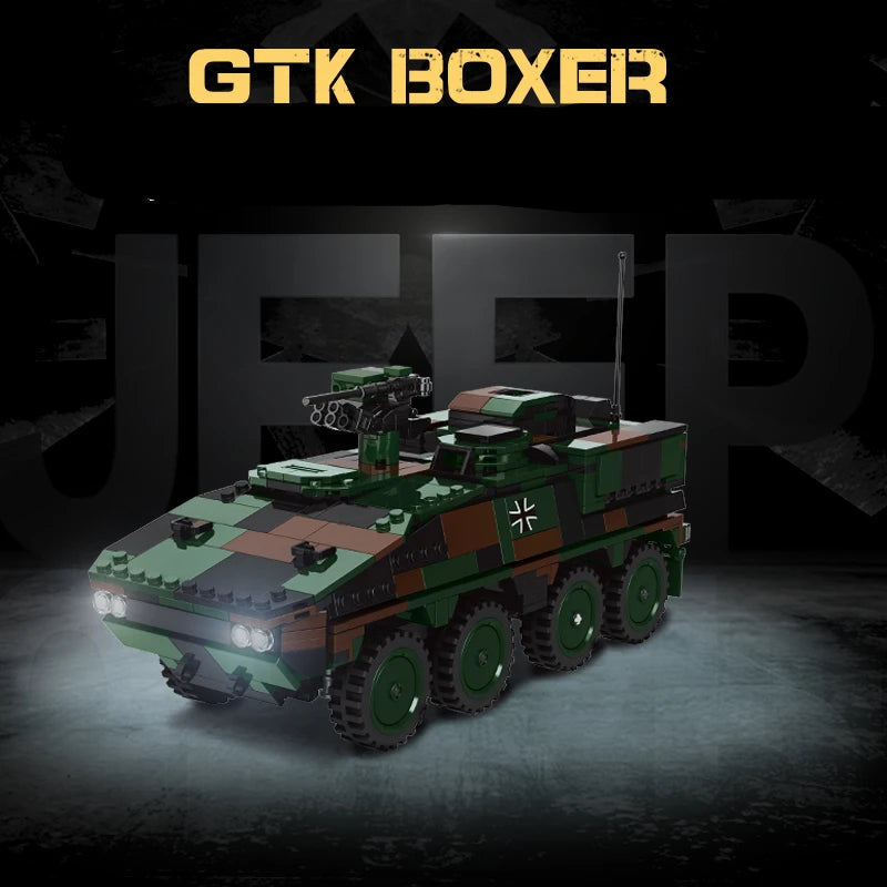Xingbao XB-06043 Gtk Boxer - 753pcs building blocks set - view 4 | Power Blockz