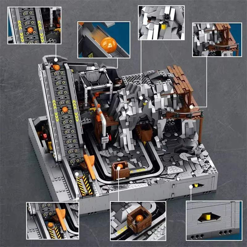 Reobrix 22023 Heavy Mining - 3338pcs building blocks set - view 3 | Power Blockz