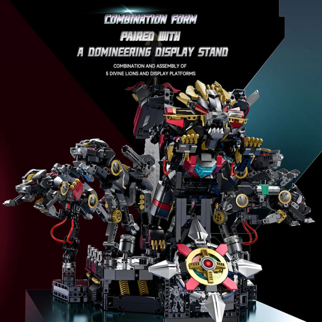 Guly 80507 King of Beasts - 3935pcs building blocks set - view 2 | Power Blockz