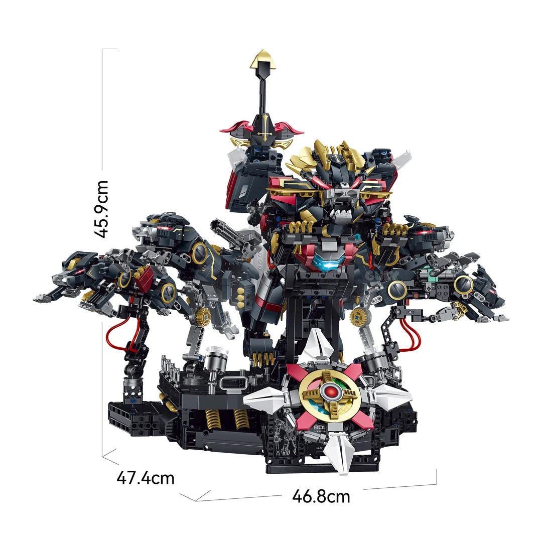 Guly 80507 King of Beasts - 3935pcs building blocks set - view 9 | Power Blockz