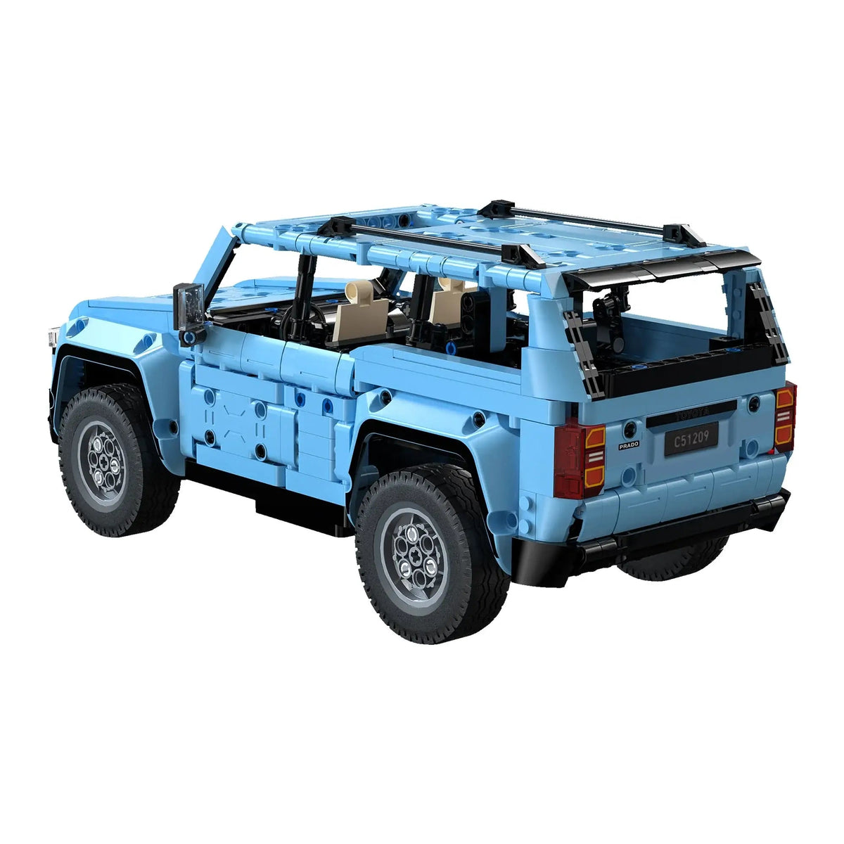 CaDa C51209W Land Cruiser Prado - 586pcs building blocks set - view 2 | Power Blockz