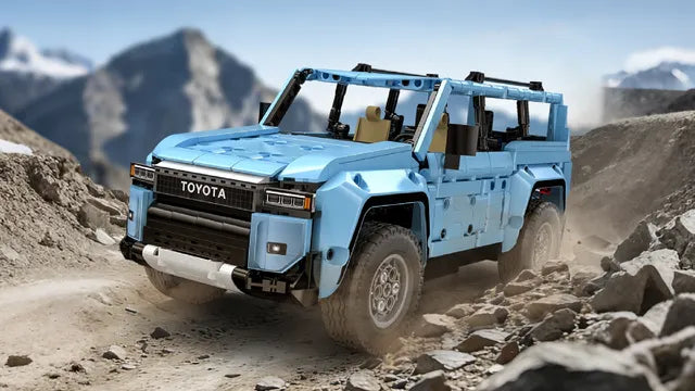 CaDa C51209W Land Cruiser Prado - 586pcs building blocks set - view 8 | Power Blockz