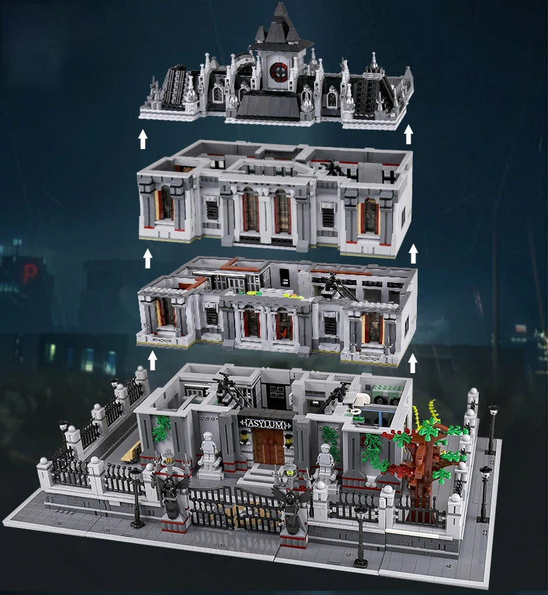 Panlos 613002 Lunatic Hospital - 7537pcs building blocks set - view 3 | Power Blockz