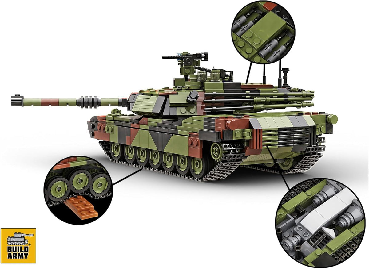 GaoMiSi T3016 M1A2 Main Battle - 1968pcs building blocks set - view 5 | Power Blockz