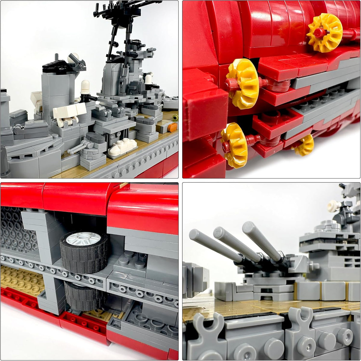 Xingbao XB-06030 Missouri Memorial Ship - 2631pcs building blocks set - view 5 | Power Blockz
