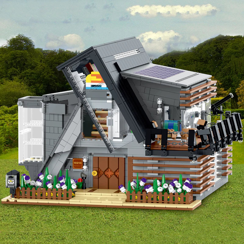 Mork 10213 Modern Villa Contemporary - 3832pcs building blocks set - view 2 | Power Blockz
