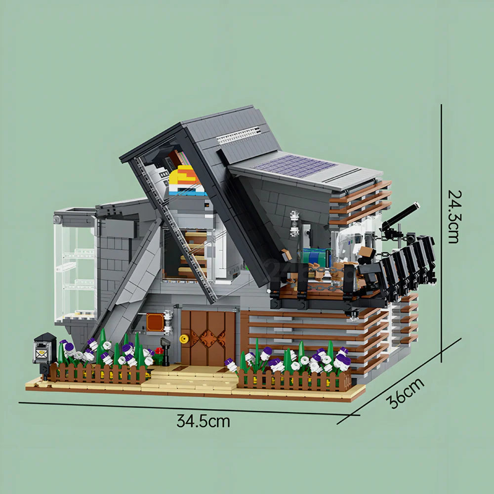 Mork 10213 Modern Villa Contemporary - 3832pcs building blocks set - view 6 | Power Blockz