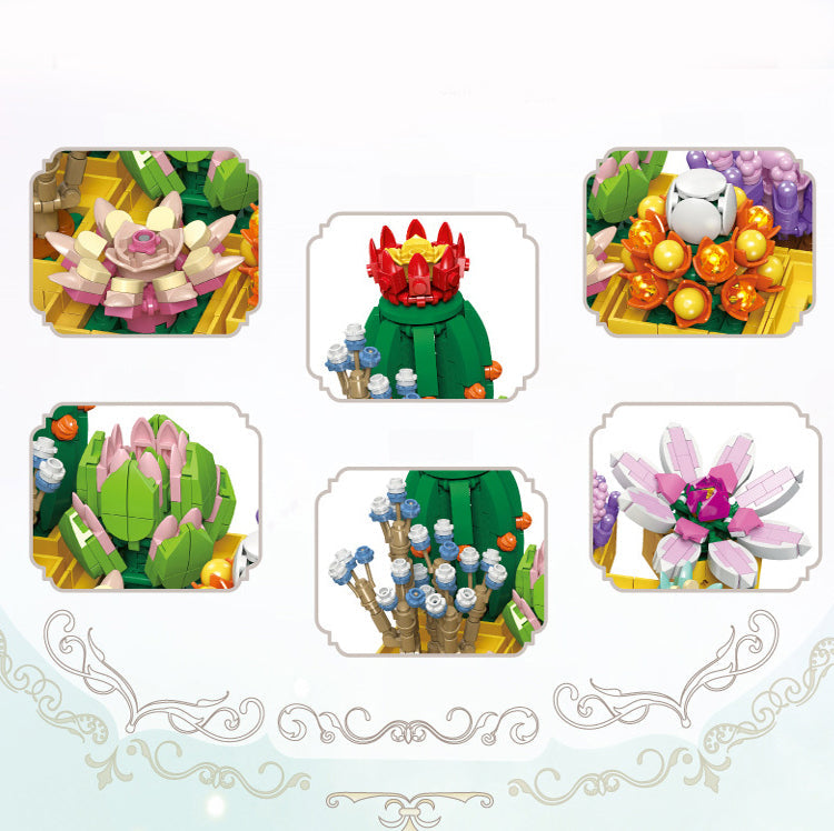 Jiestar 89108 Potted Plant Shop - 2647pcs building blocks set - view 5 | Power Blockz