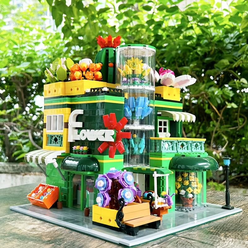 Jiestar 89108 Potted Plant Shop - 2647pcs building blocks set - view 7 | Power Blockz