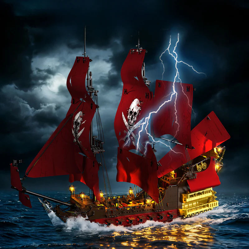 JMBricklayer 40003 Queen Annes Revenge - 2527pcs building blocks set - view 2 | Power Blockz