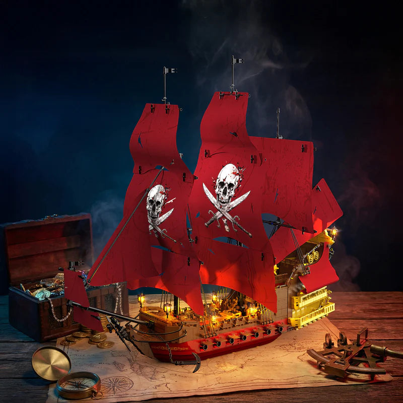JMBricklayer 40003 Queen Annes Revenge - 2527pcs building blocks set - view 5 | Power Blockz