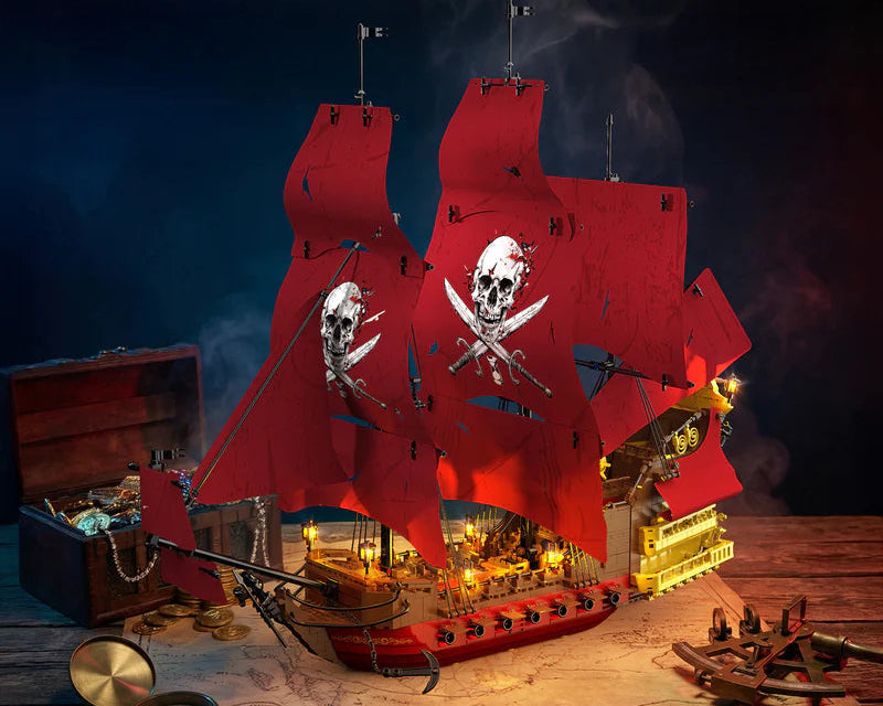 JMBricklayer 40003 Queen Annes Revenge - 2527pcs building blocks set - view 9 | Power Blockz