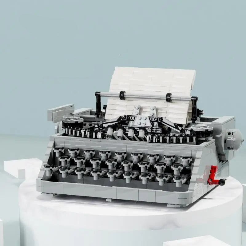 Qizhile 90011 Retro Printer - 1618pcs building blocks set - view 2 | Power Blockz