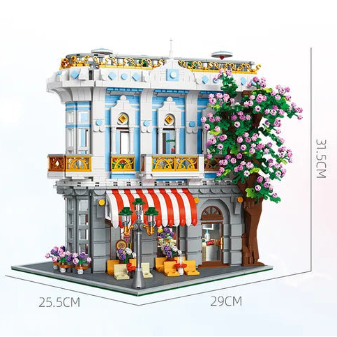 Jiestar 89109 Sakura Restaurant - 3725pcs building blocks set - view 6 | Power Blockz