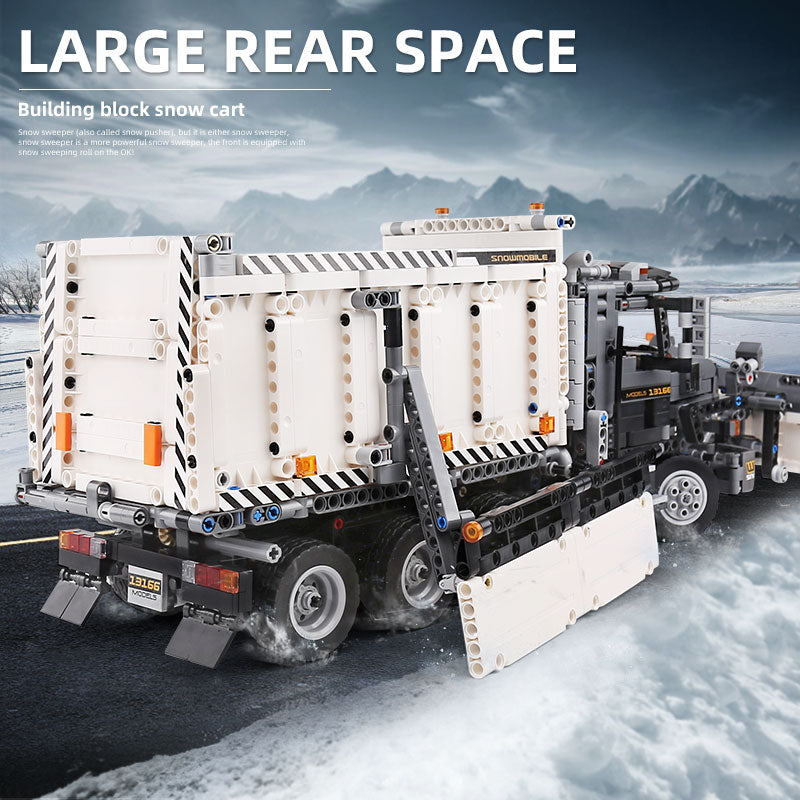 Mould King 13166 Snowplow Truck - 1694pcs building blocks set - view 5 | Power Blockz