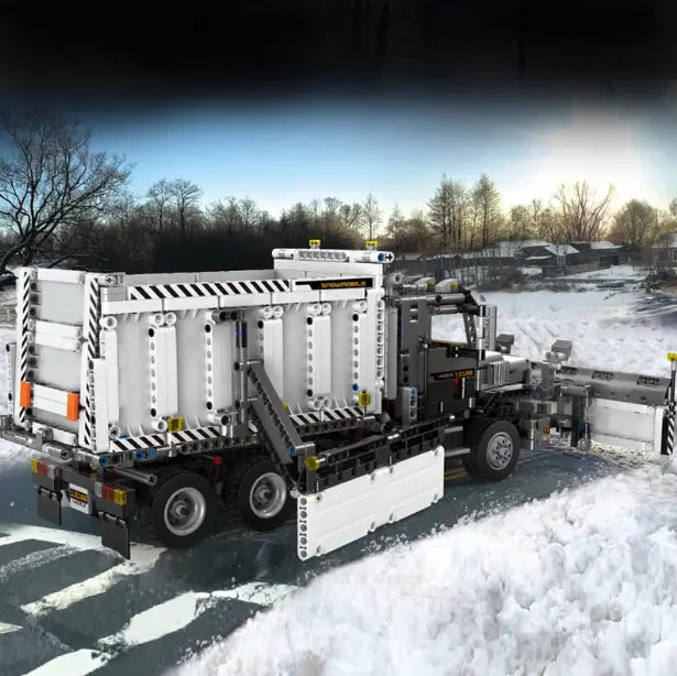 Mould King 13166 Snowplow Truck - 1694pcs building blocks set - view 8 | Power Blockz