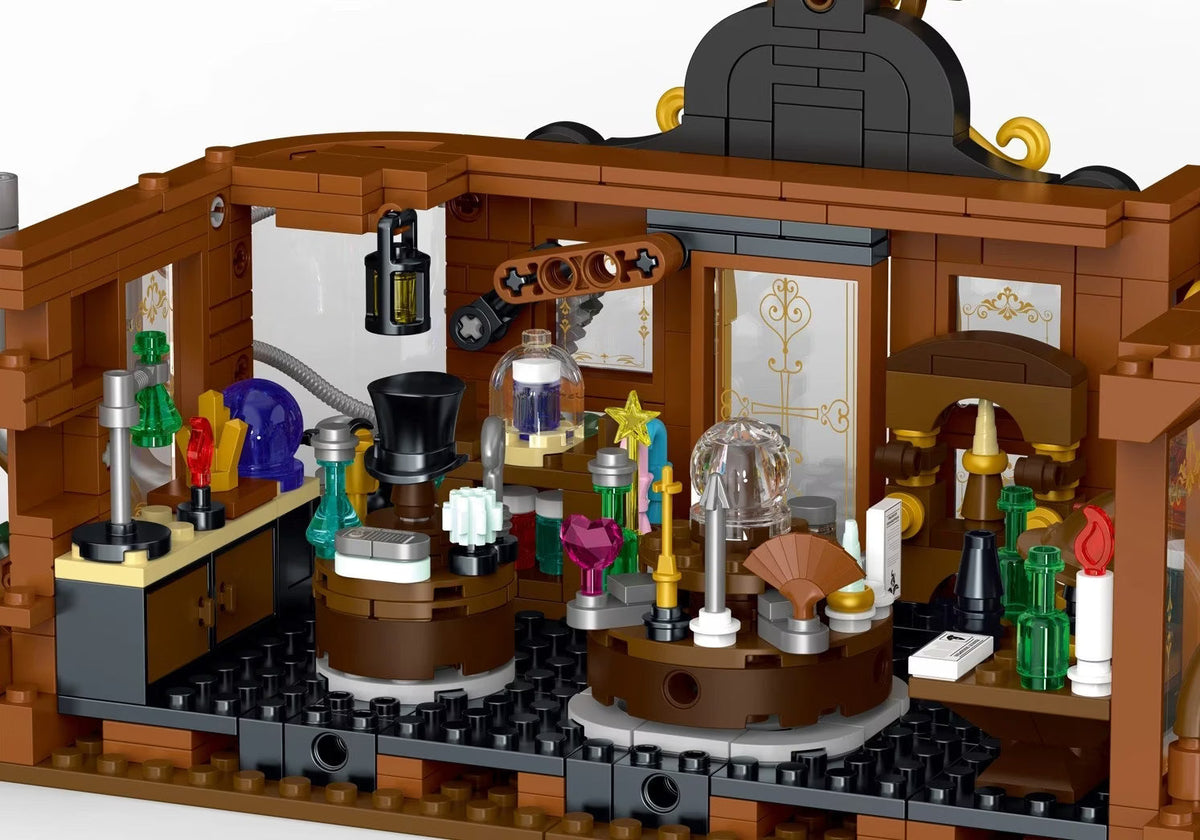 Mork 020202 Steampunk Magic Shop - 1842pcs building blocks set - view 3 | Power Blockz