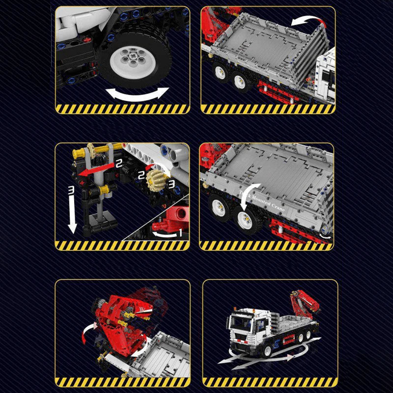 Mould King 17063 Truck Mounted Crane - 2530pcs building blocks set - view 3 | Power Blockz