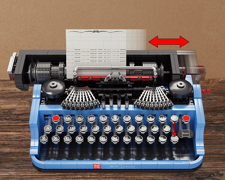 Mould King 10032 Typewriter Model - 2139pcs building blocks set - view 7 | Power Blockz